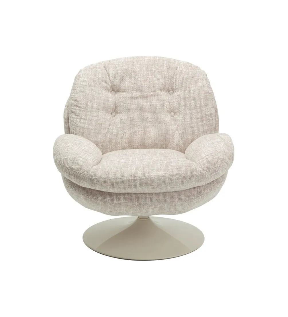 Fotel obrotowy COSY 86 cm beżowy