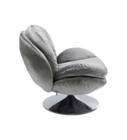 Fotel obrotowy COSY 86 cm szary