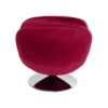 Fotel obrotowy COSY 86 cm wiśniowy