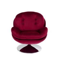 Fotel obrotowy COSY 86 cm wiśniowy