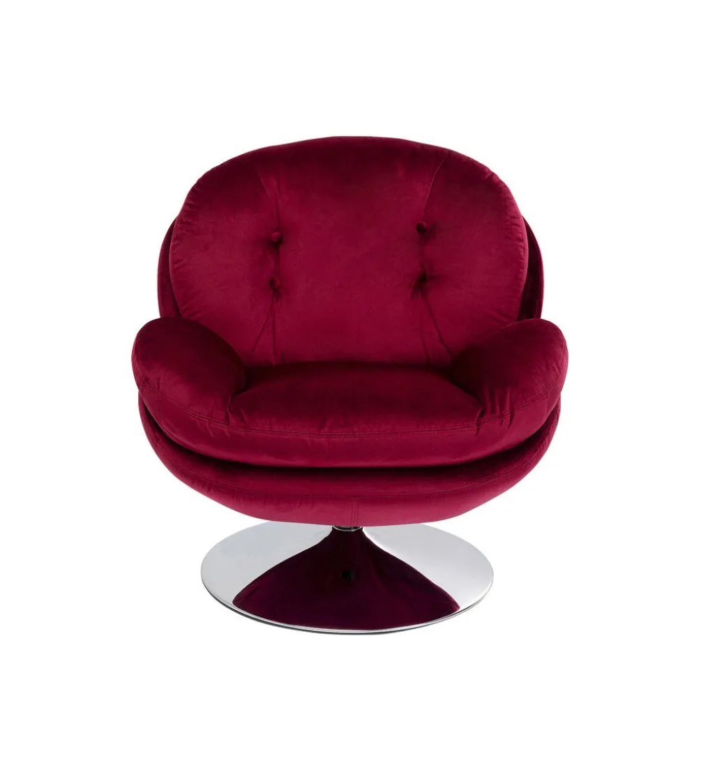 Fotel obrotowy COSY 86 cm wiśniowy