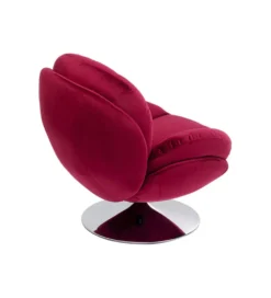 Fotel obrotowy COSY 86 cm wiśniowy