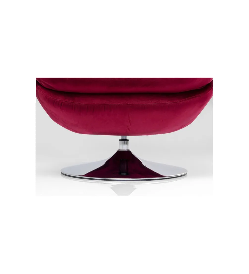 Fotel obrotowy COSY 86 cm wiśniowy