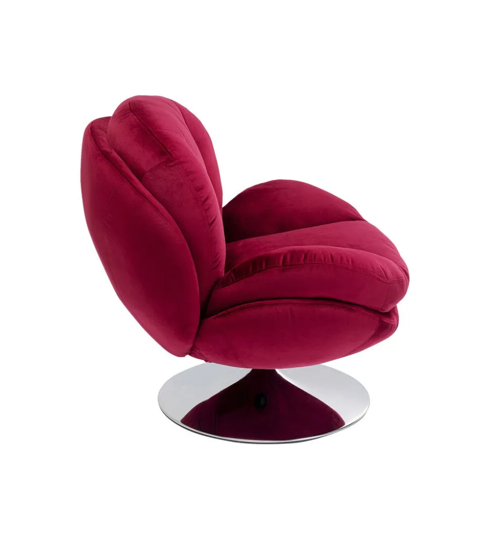 Fotel obrotowy COSY 86 cm wiśniowy