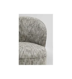 Fotel obrotowy ELLIE 81 cm szary