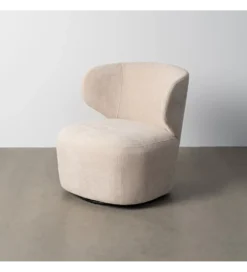Fotel obrotowy GIRATORIO 74 cm beżowe