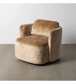 Fotel obrotowy GIRATORIO 66 cm beżowy