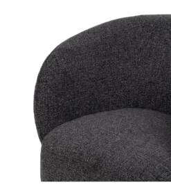 Fotel obrotowy GIRATORIO 77 cm czarny