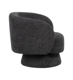 Fotel obrotowy GIRATORIO 77 cm czarny