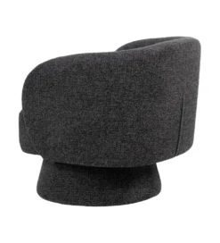 Fotel obrotowy GIRATORIO 77 cm czarny
