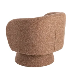 Fotel obrotowy GIRATORIO 77 cm łososiowy