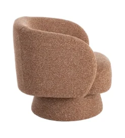 Fotel obrotowy GIRATORIO 77 cm łososiowy