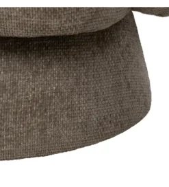Fotel obrotowy GIRATORIO 77 cm taupe beżowy