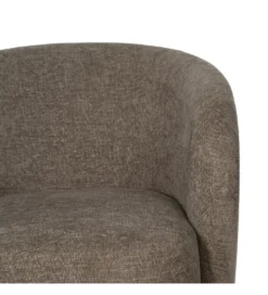 Fotel obrotowy GIRATORIO 77 cm taupe beżowy