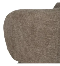 Fotel obrotowy GIRATORIO 77 cm taupe beżowy