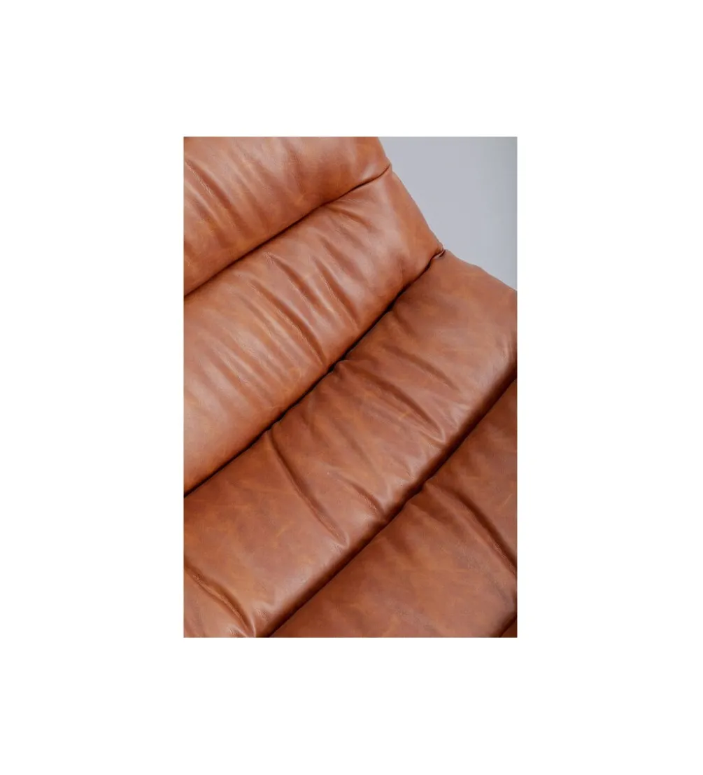 Fotel obrotowy LIDO 87 cm brązowy