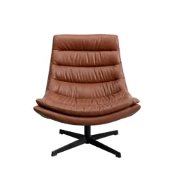 Fotel obrotowy LIDO 87 cm brązowy