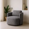 Fotel obrotowy REVOLIO 89 cm czarny