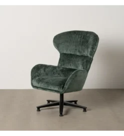 Fotel obrotowy REVOLVING 104 cm zielony