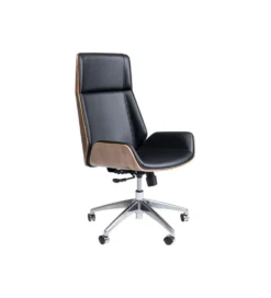 Fotel obrotowy ROUVEN 120 cm czarny