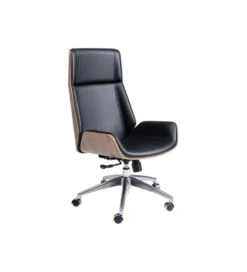 Fotel obrotowy ROUVEN 120 cm czarny