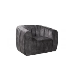 Fotel obrotowy 360 stopni LINO 103 cm ciemnoszary