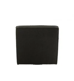Fotel obrotowy Swivel Bouclé  83 cm czarny