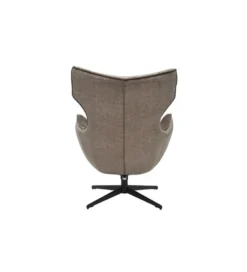 Fotel obrotowy VOGUE welwet taupe