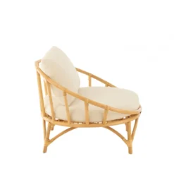 Fotel ogrodowy KILA 98 cm naturalny