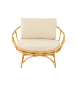 Fotel ogrodowy KILA 98 cm naturalny