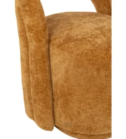 Fotel OSAMIN 80 cm ochra