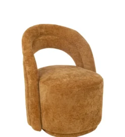 Fotel OSAMIN 80 cm ochra