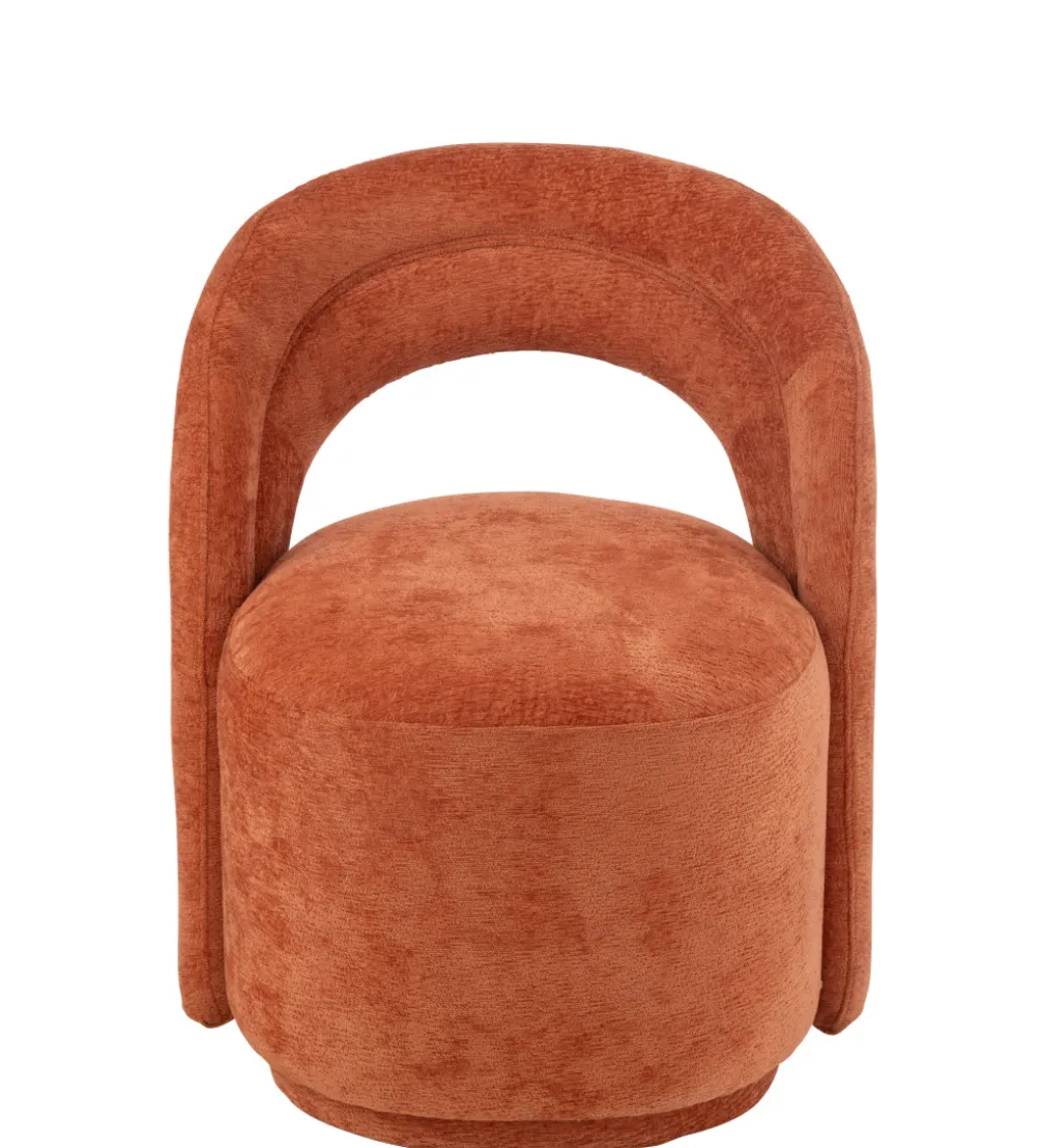 Fotel OSAMIN 80 cm pomarańczowy