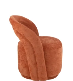 Fotel OSAMIN 80 cm pomarańczowy