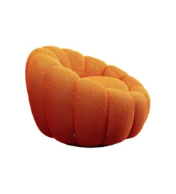 Fotel PEPPO BLOOM 94 cm pomarańczowy