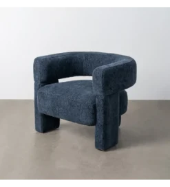Fotel PERYTONY 69 cm niebieskie