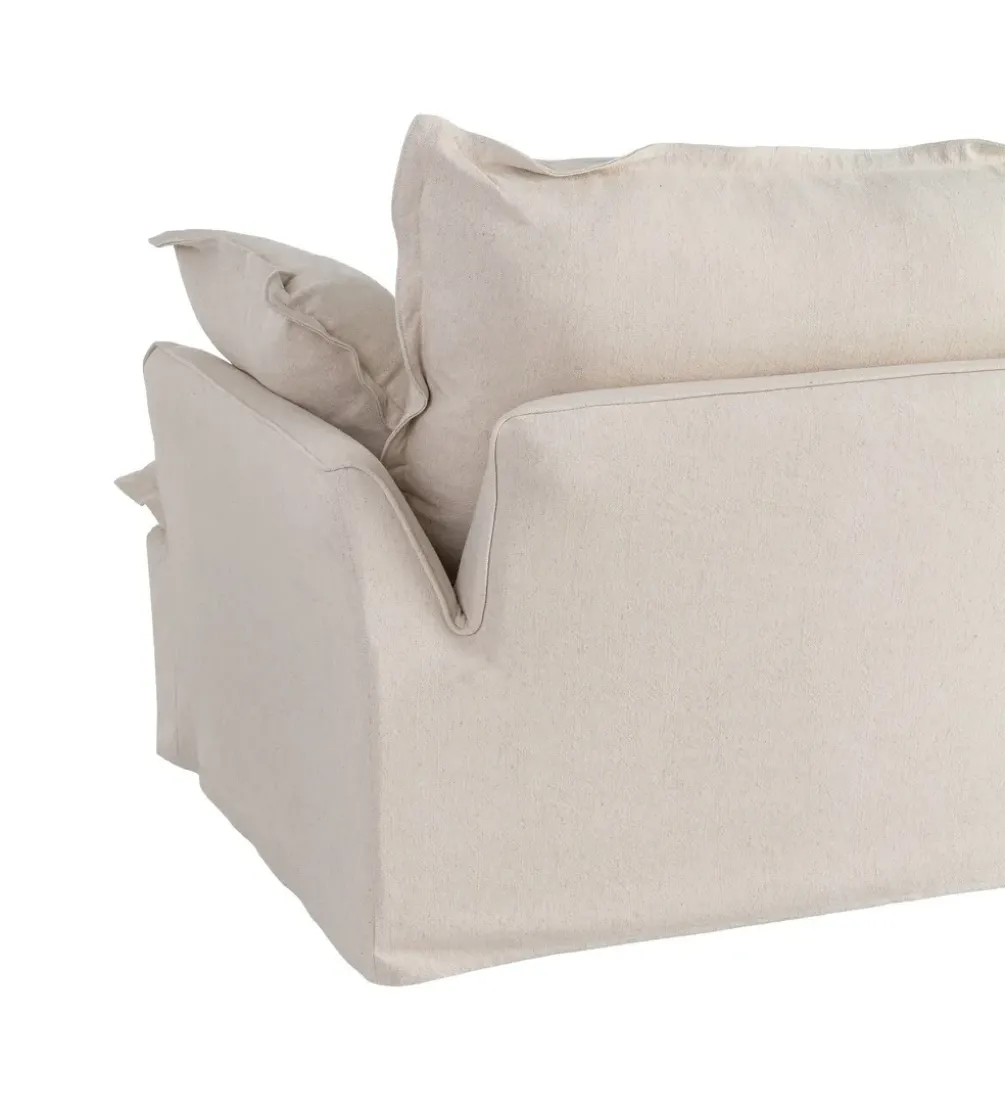 Fotel PLAZESO 115 cm beżowy