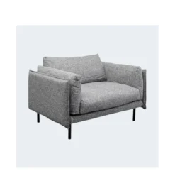 Fotel POLA 126 cm szary
