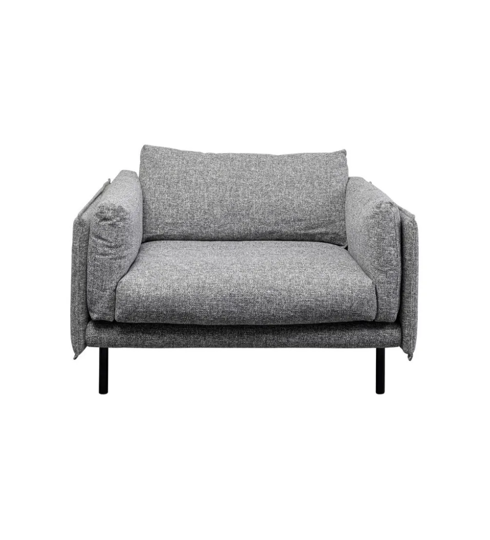 Fotel POLA 126 cm szary