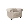 Fotel ROCHESTER Chesterfield 105 cm beżowy