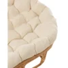 Fotel RONI Rattanowy 179 cm Naturalny