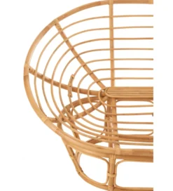 Fotel RONI Rattanowy 179 cm Naturalny