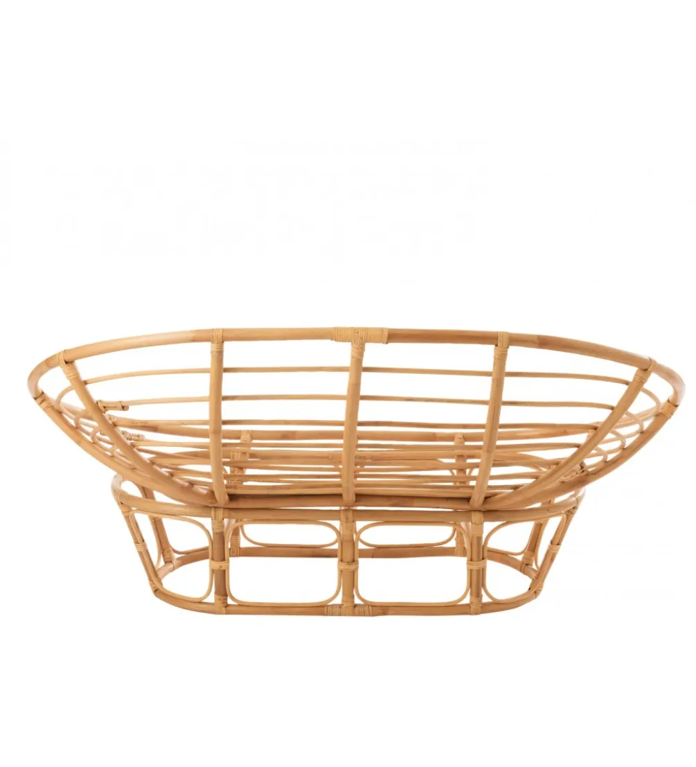 Fotel RONI Rattanowy 179 cm Naturalny