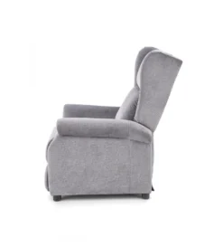 Fotel rozkładany AGUSTIN 75 cm szary