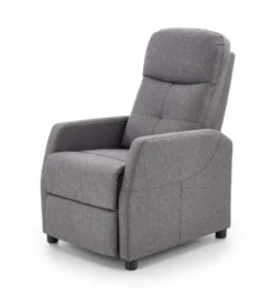 Fotel rozkładany FELIPE 64 cm szary