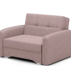 Fotel rozkładany LAINE 102 cm Poco 101 różowy