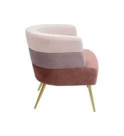 Fotel Sandwich Mauve różowy