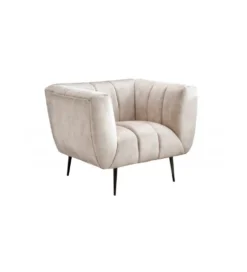 Fotel Scarlett 106 cm szampański beż