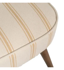Fotel STRIMERS 73 cm miodowy w paski