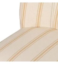 Fotel STRIMERS 73 cm miodowy w paski